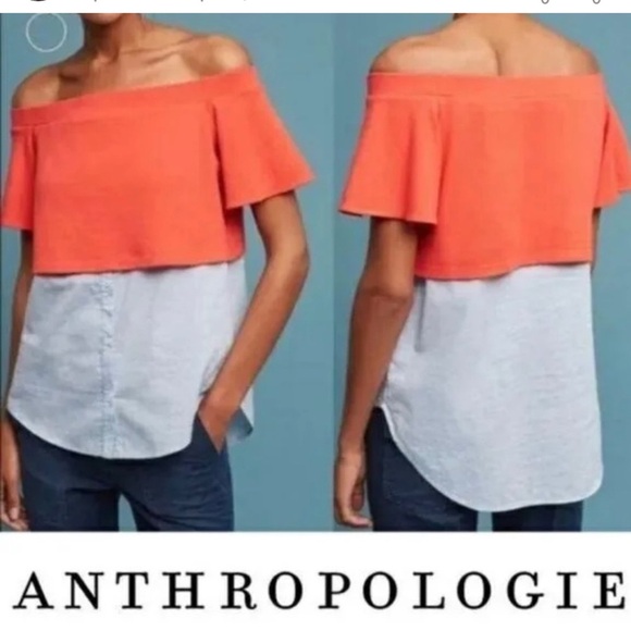 Postmark Layered Off The Shoulder Top - Picture 1 of 2